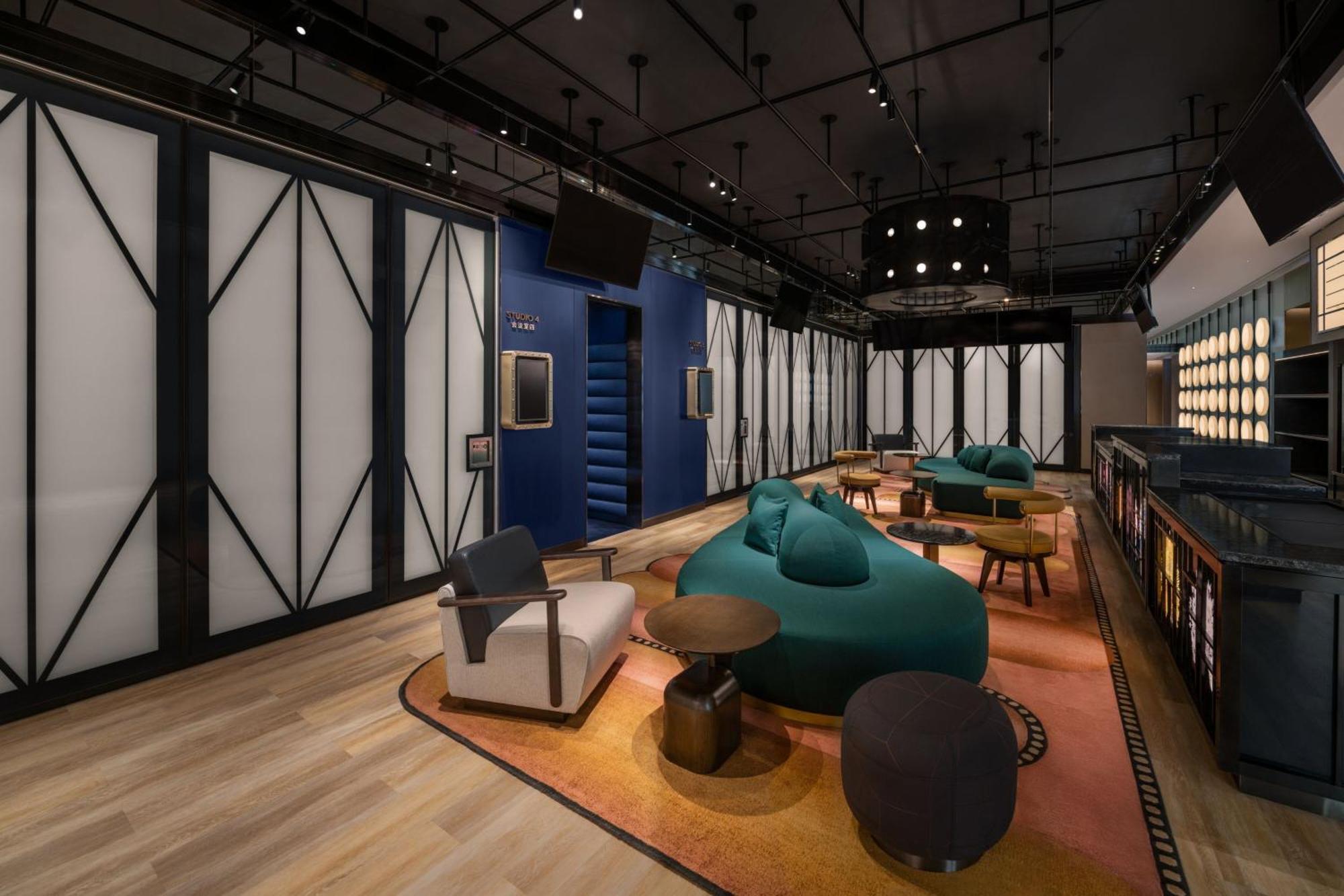 W Macau - Studio City 외부 사진 The interior of the lounge