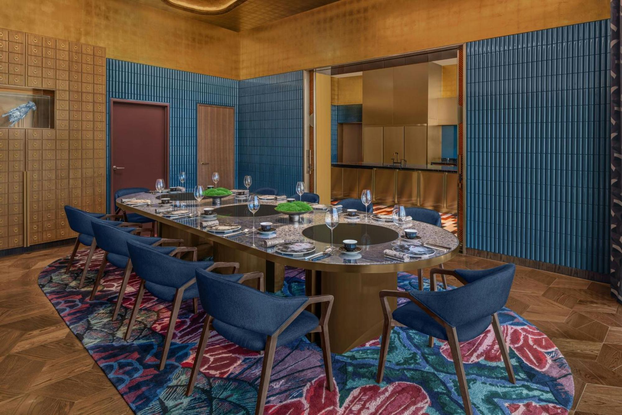 W Macau - Studio City 외부 사진 Private dining room at the restaurant