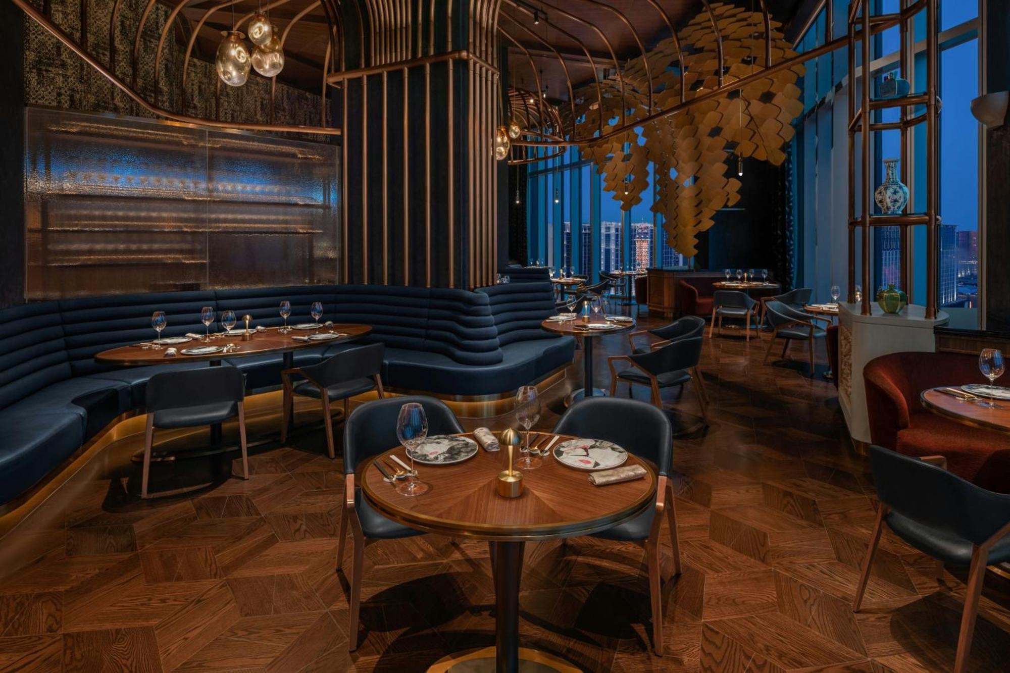 W Macau - Studio City 외부 사진 The interior of the restaurant